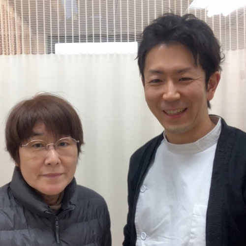 腰の違和感を整体で整えている柏在住の患者様