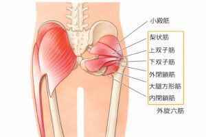 外旋六筋と小殿筋